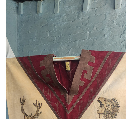 Poncho Vintage Artesanal/handmade Vintage Poncho