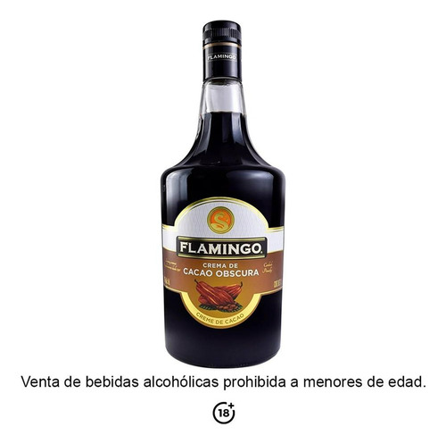 Crema De Cacao Oscura Flamingo 1lt