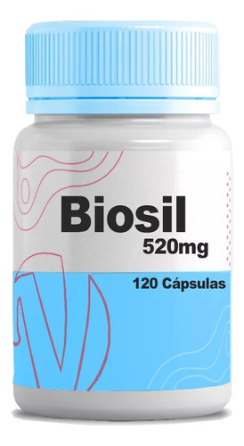 Biosil 520mg 120 Cápsulas - Cabelo Pele E Unha