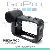 Comprar A64 Gopro Media Mod Hero9 Hero10 Hero11 Black Case Microfono