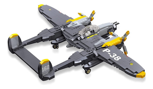 Apostrophe Games P-38 Lightning Aircraft Juego De Bloques De