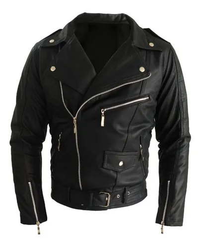 Chaqueta cuero hombre 2025 zara