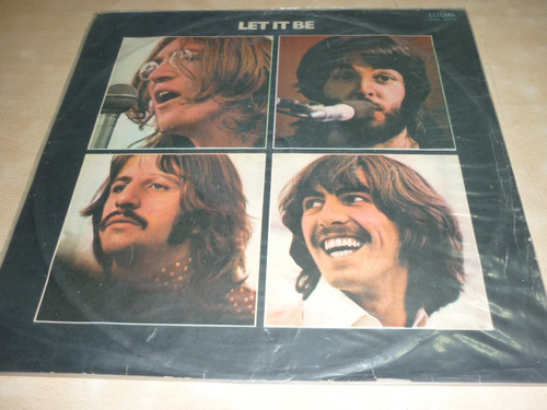 The Beatles Let It Be Vinilo Uruguay Muy Bueno