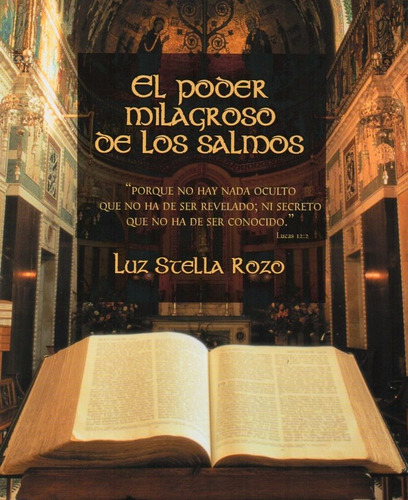 Libro Poder Milagroso De Los Salmos Por Stella Rozo [ Dhl ]