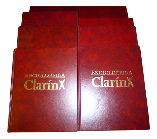 Lote 8 Libros Enciclopedia Clarín 1999 - Tomos 18 A 25 | Fcc