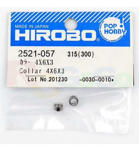 Hirobo Collar 4x5x4 Helicop Rc Repuesto