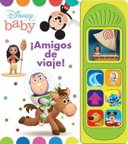 Libro: Amigos De Viaje. Disney Baby 7b Lsb. Vv.aa.. Pi Kids