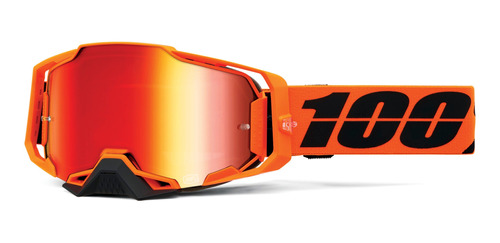 Óculos Motocross 100%  Trilha Armega Cw2 Lente Espelhada