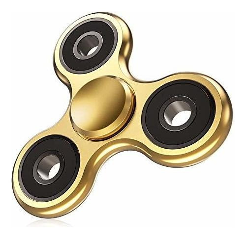 Spinner Antiestres Color Dorado De Material Metalico