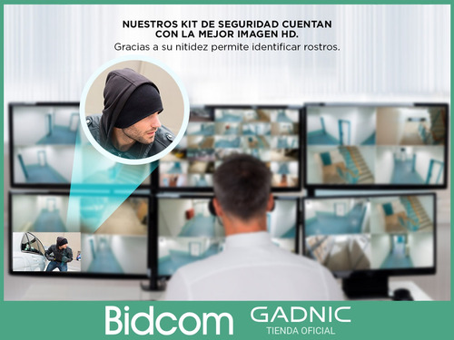 Kit De 16 Camaras De Seguridad Ip Interior Exterior Vis Noct