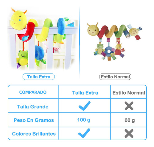 De Carriola, Juguetes Colgantes De Actividades Talla Grande