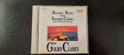 Ravel Bolero / Chopin Piano Music Cd Doble (alemania)