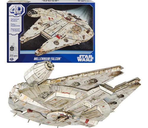  Rompecabeza 4d Build Star War  Millennium Falcon 223 Pz