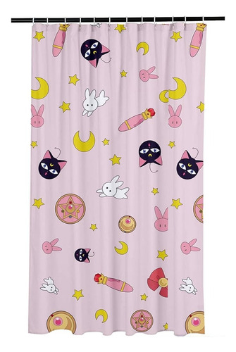 Cortina Baño Resistente Uso Rudo Impermeable Personalizado