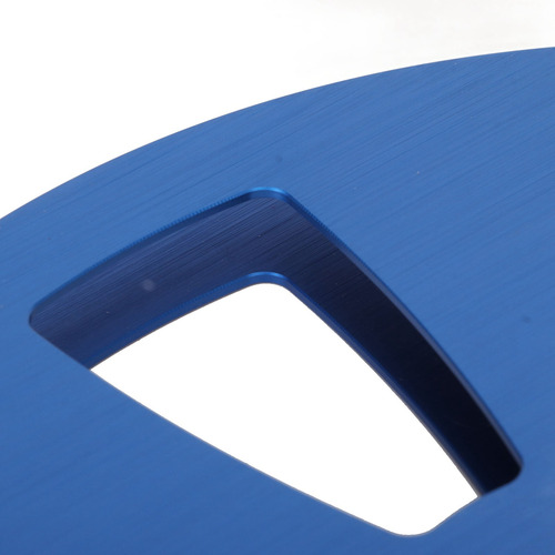 Bobina Vacía De Aleación De Aluminio Azul De 1/4 Y 7 Pulgada
