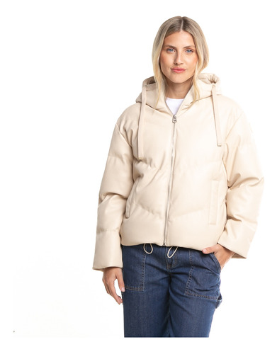 Campera Abrigo Mujer Rusty Strangers Puffer Coat Ld