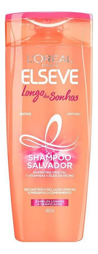 Kit C/ 4 Shampoo Longo Dos Sonhos 400ml Elseve