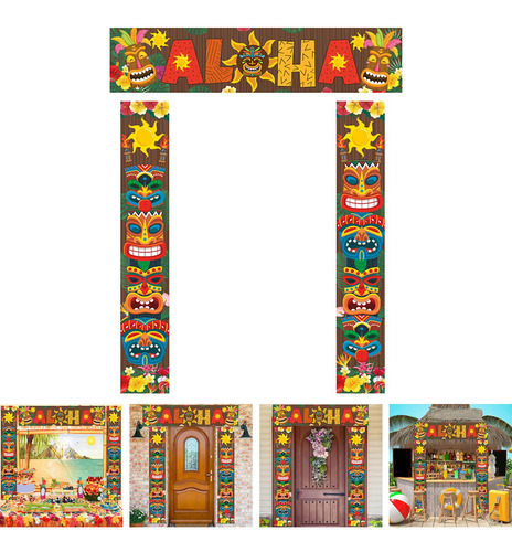 Cartel De La Puerta Banderas De La Puerta 3 Piezas