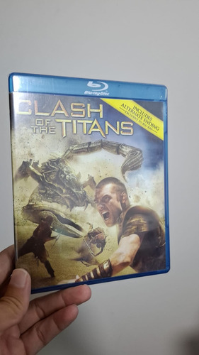 Novo Bluray Importado Fúria De Titãs Clash Of The Titans