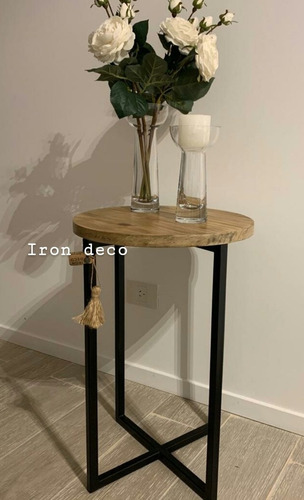 Mesa, Arrime, Auxiliar, Iron Deco