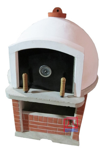 Imagen 5 de 6 de Horno Tipo Barro Doble Piso Refractario Cuotas Sin Interes