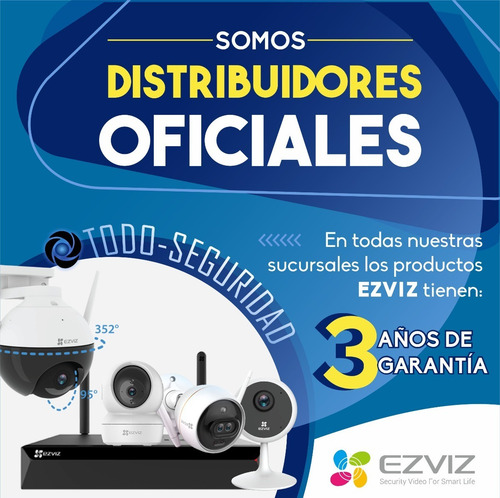 Imagen 8 de 10 de Camara Ip Domo 360° Full Hd 1080p Ezviz + Memoria 64gb