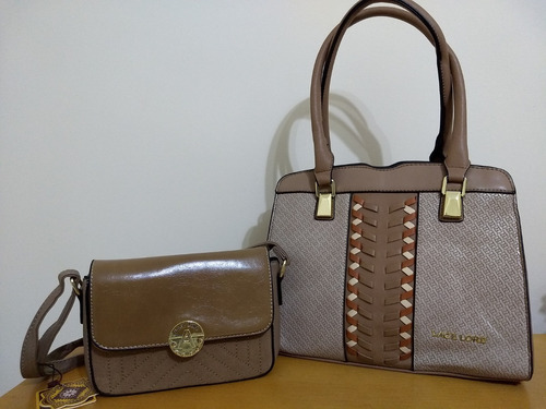 Bolsa Ombro + Bolsa Transversal - Lace Lore Original Lindas!