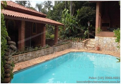 Imagem 3 de 10 de Casa Com 4 Dormitórios À Venda, 350 M² Por R$ 1.200.000,00 - Parque Xangrilá - Campinas/sp - Ca2074