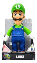 Comprar Super Mario Bros Movie Peluche Luigi Articulado 38cm Jakks