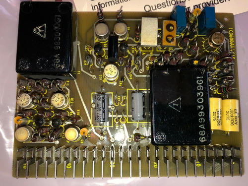 Ge Fanuc Ic3600aiac1 Temperature Control Amplifier Card Ddd
