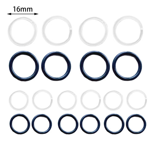 Accesorios Para Gato Anillo De Sello De 16 Mm, 20 Piezas