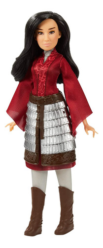 Mulan Fashion Doll Con Falda Armadura, Zapatos, Pant.