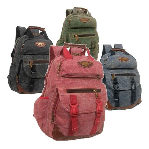 Imagem 2 de 5 de Mochila Feminina Kvn Ja0011 Tipo Bolsa 25 Litros Alça De Mão
