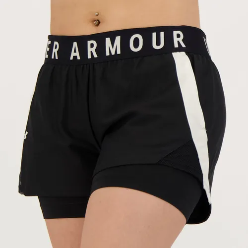 Short Under Armour Play Up 2 In 1 Feminino Preto Parcelamento