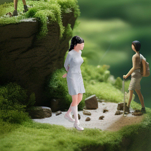 Figuritas En Miniatura Para Niñas, Figuritas Pintadas A