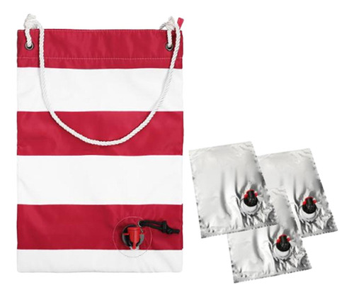 Vinos Bolso Bolso Vinos Bolso Reutilizable Con Asas Vejiga