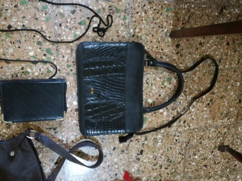 Remato Lote Valija Antigua Y Carteras