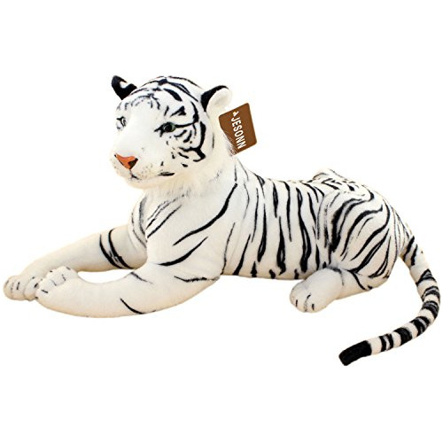 Jesonn Realistic Soft Stuffed Animals Plush Toy Tiger L7qqn