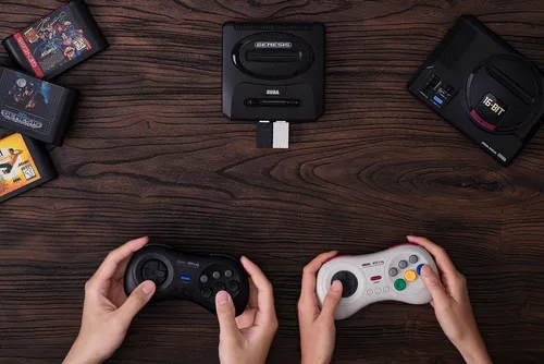 Gamepad M30 Inalámbrico De 8 Bits, 2,4 G, Para Sega Genesis