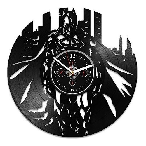 Reloj De Pared Batman Vinilo Record