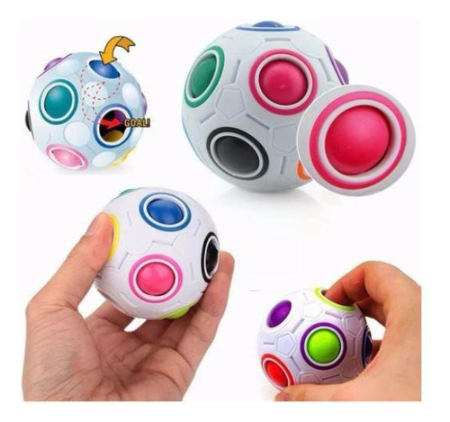 Fidget Toy Bolinha Anti Stress Cubo Mágico Bola Mágica