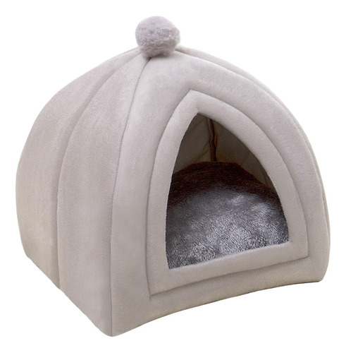 Casa De Gato Portátil Cama Lavable Cachorro Perro Felpa S