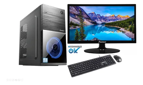 Pc Intel Core I5 10th 8gb - Ssd 512 Monitor 24 Tecl+mouse
