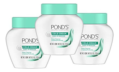 Pond's Cold Cream Cleanser 6.1 Oz (paquete De 3)