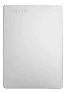 Disco duro externo Toshiba Canvio Slim HDTD320X 2TB plata