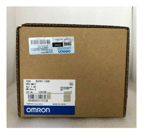 New In Box Original Omron Nj301-1200 Plc Control Unit Mo Aab
