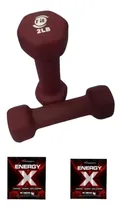 Comprar Pesas Mancuernas Vinilo 2 Lbs Set X 2 Pesas Ejercicios Sport