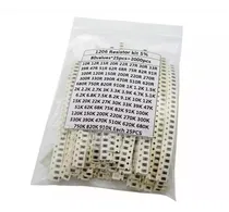 Comprar Kit Resistores Smd 1206 De 10r A 910k 2000 Peças 25 De Cada