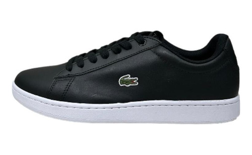 Tenis Lacoste Negro Original Mujer