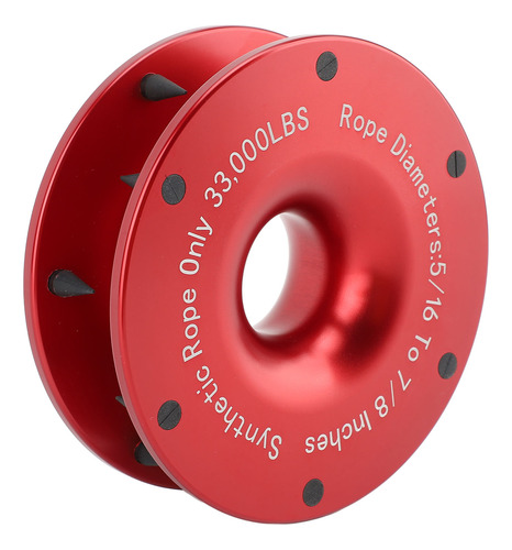 Polea Winch Snatch Block Para Remolque De Aluminio, 33000 Li